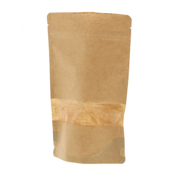 チャックスタンド袋 BP14-22 窓付クラフト