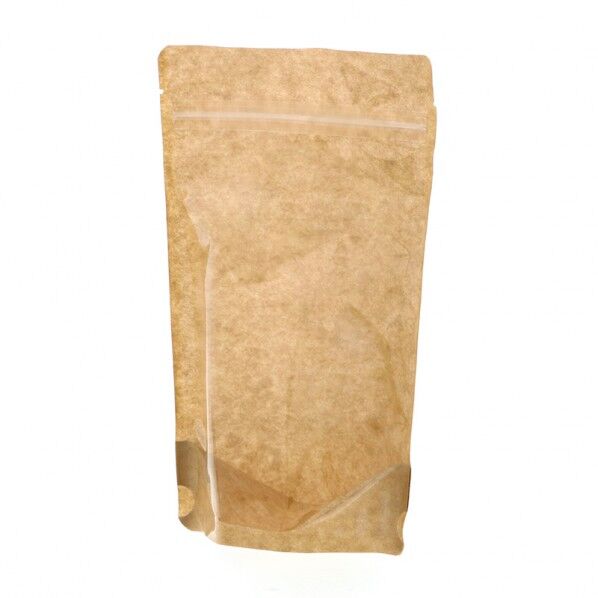 チャックスタンド袋 OP14-22 片面クリアクラフト