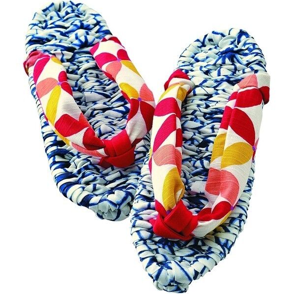 タカギ繊維 Panami 布ぞうりキット ゆかた地でつくる健康布ぞうり「sarari さらり」