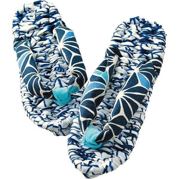 タカギ繊維 Panami 布ぞうりキット ゆかた地でつくる健康布ぞうり「sarari さらり」