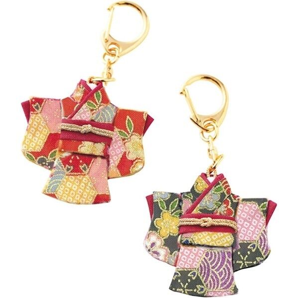 Panami 手芸キット 縫わずに作る 和のミニ着物 キーホルダー 手芸･ハンドメイド用品