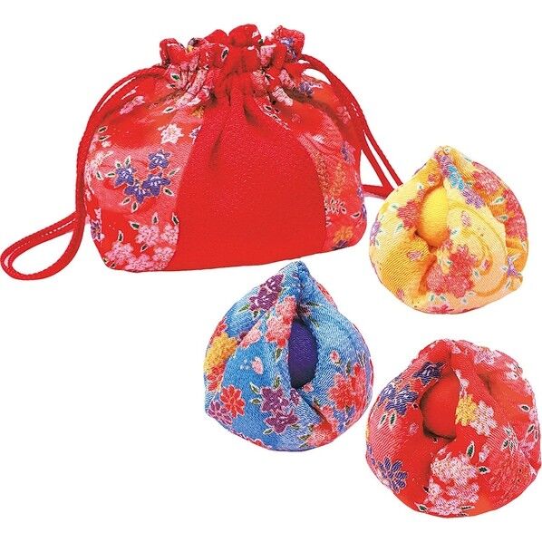 Panami 京ちりめん お手玉キット ほおずきのお手玉