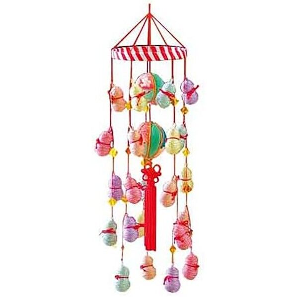 Panami 手芸キット メタリックヤーン ひょうたんのつるし飾り 小 カラー使用