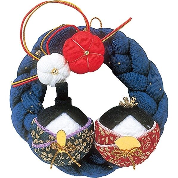 Panami ちりめん細工 キット リース雛