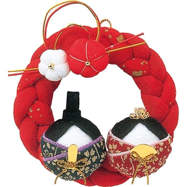 Panami ちりめん細工 キット リース雛