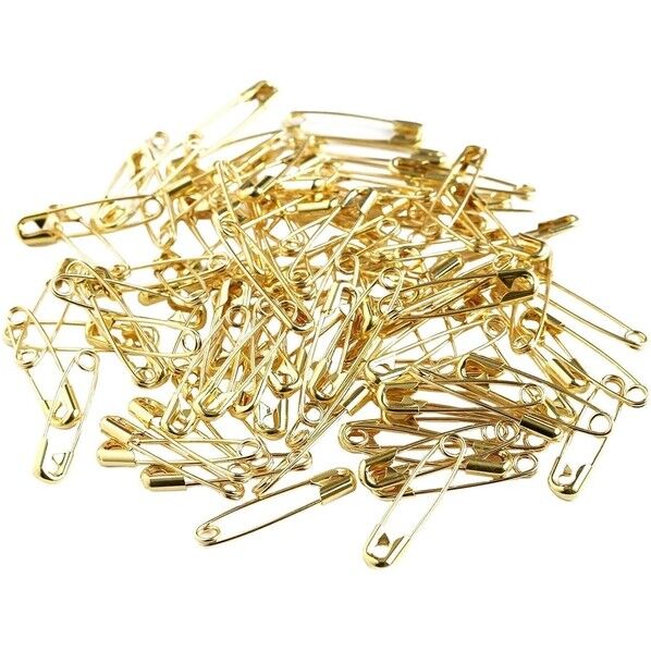 MERZEN 【お徳用】スナッピン 安全ピン キリンス仕上げ