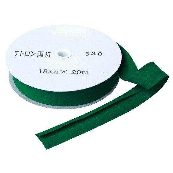 アサヒ バイアステープ テトロンワイドバイアス 両折 Col.530