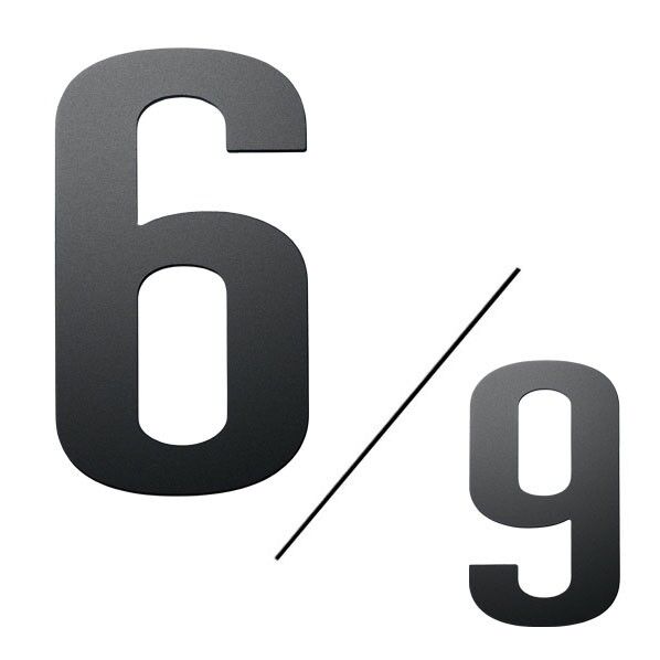 フロアナンバー 1文字 H150mm