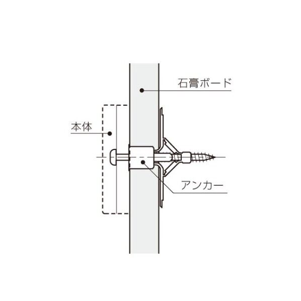 石膏ボード用アンカー