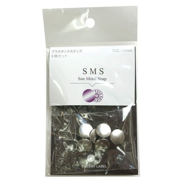 CHERRY LABEL SUN METAL SNAP メタル風スナップ