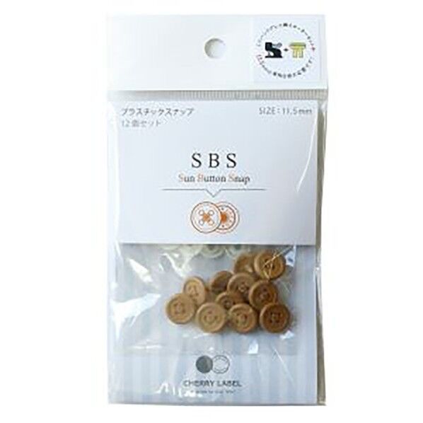 CHERRY LABEL SUN BUTTON SNAP プラスチックスナップ