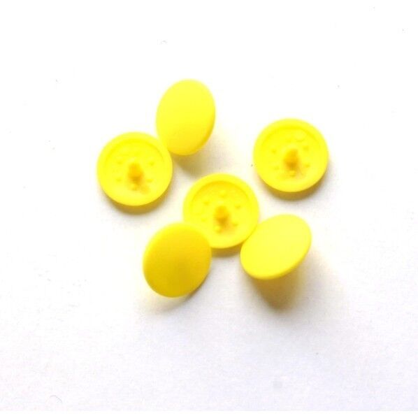 カジテック CHERRY LABEL SUN GRIP プラスチックスナップ 13mm ビビットイエロー SG-504 1袋