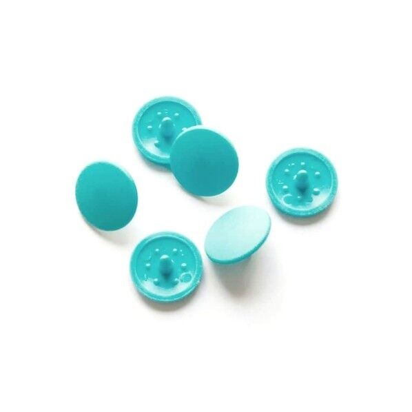 カジテック CHERRY LABEL SUN GRIP プラスチックスナップ 9mm スカイブルー ST-81651 1袋