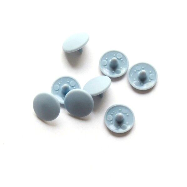 カジテック CHERRY LABEL SUN GRIP プラスチックスナップ 9mm パステルブルー ST-81471 1袋