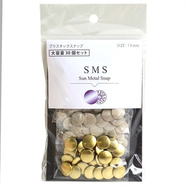 CHERRY LABEL SUN METAL SNAP メタル風スナップ 大容量30組入
