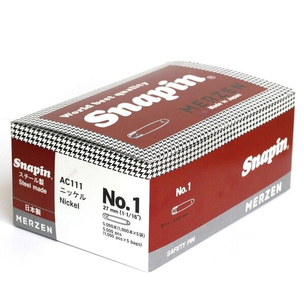 MERZEN 【お徳用】スナッピン 安全ピン
