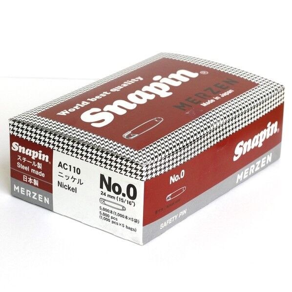 MERZEN 【お徳用】スナッピン 安全ピン
