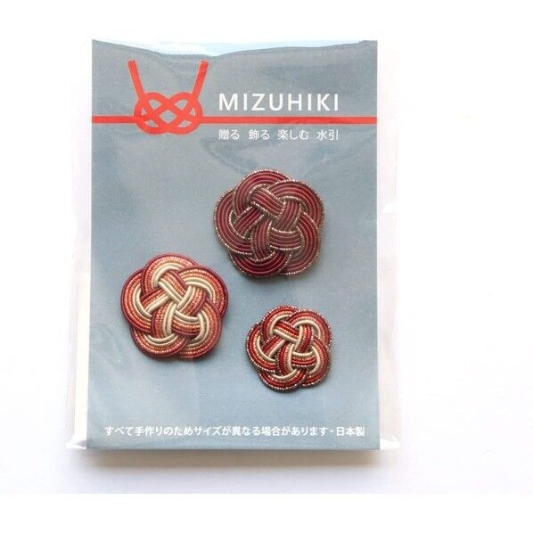 Piece Piece MIZUHIKI 水引 梅結び アソートセット 藤襟 PHC-099-1 1袋