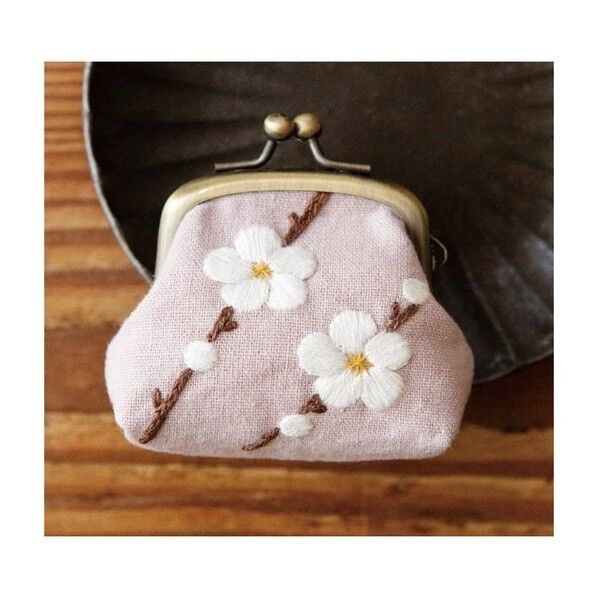 Piece piece スミレソラ 大和撫子ながま口キット 小梅 約W7×H7×マチ3cm PHC-061-1 1個