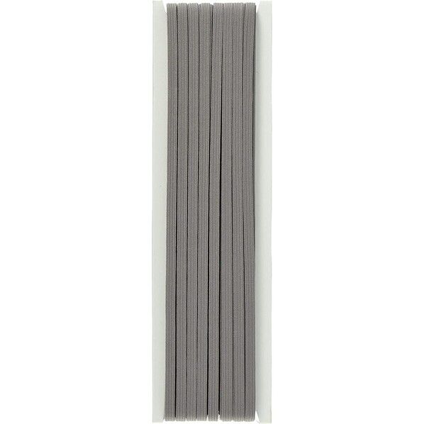 日本紐釦貿易 カラー平ゴム 8コール ー