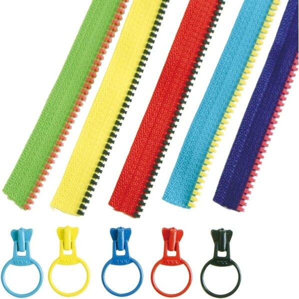 Y.K.K フリースタイルコンビファスナー お試し 手芸用品