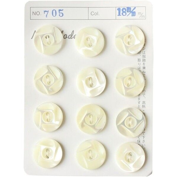 日本紐釦貿易 シェルボタン