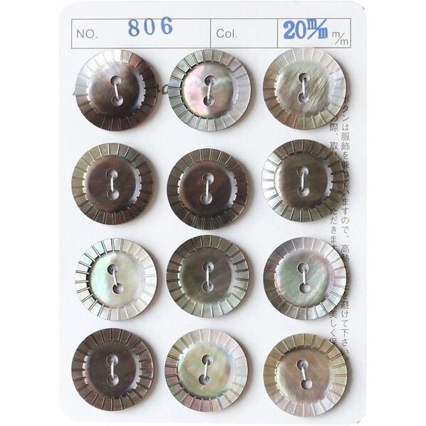 日本紐釦貿易 シェルボタン