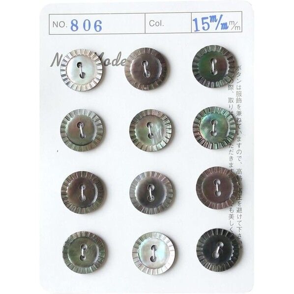 日本紐釦貿易 シェルボタン