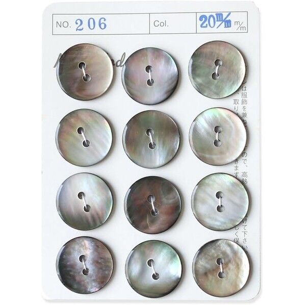 日本紐釦貿易 シェルボタン