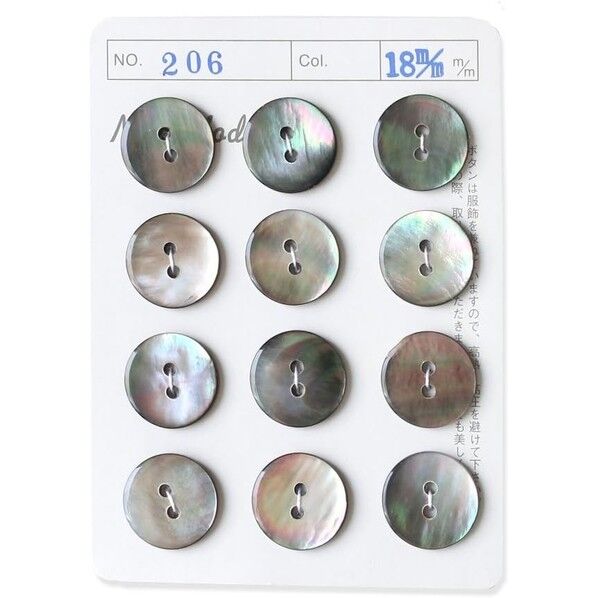 日本紐釦貿易 シェルボタン