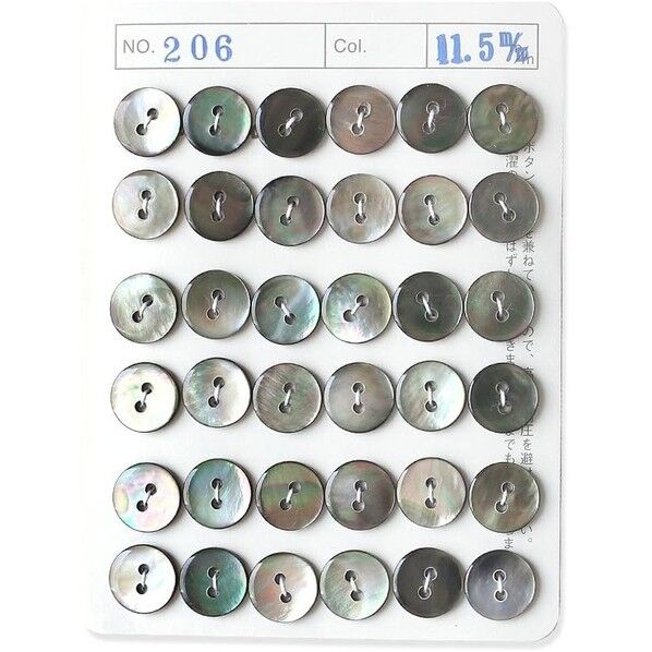 日本紐釦貿易 シェルボタン