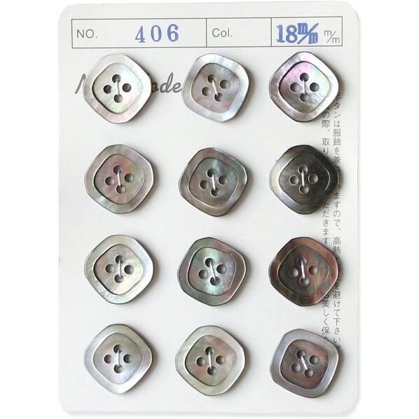 日本紐釦貿易 シェルボタン