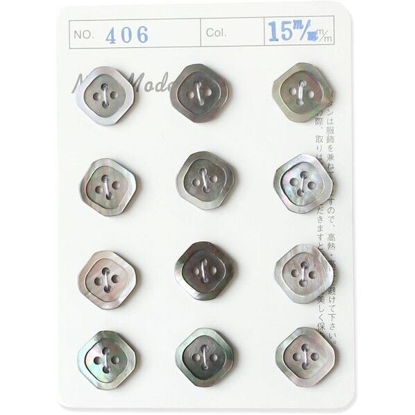 日本紐釦貿易 シェルボタン