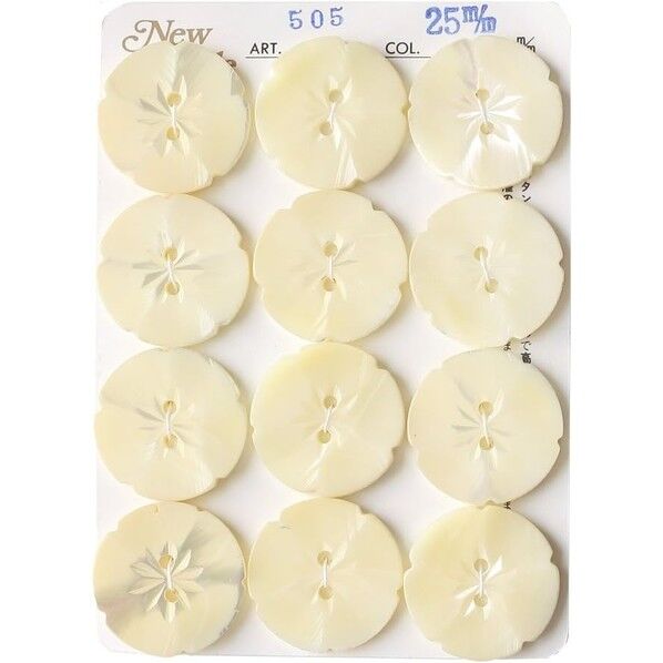 日本紐釦貿易 シェルボタン