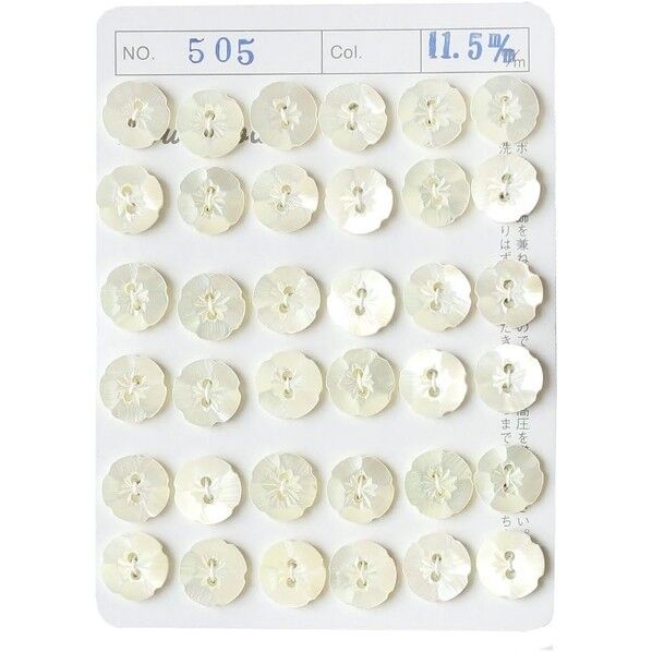 日本紐釦貿易 シェルボタン
