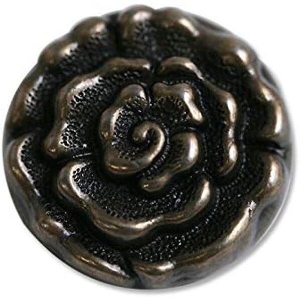 日本紐釦貿易 アンティーク調デザインボタン アンティークゴールド