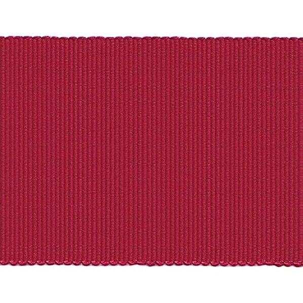 SHINDO SHINDO レーヨンペタシャムリボン グログランテープ 長さ15000×幅50×高さ1mm ローズレッド SIC100-50-14 1巻