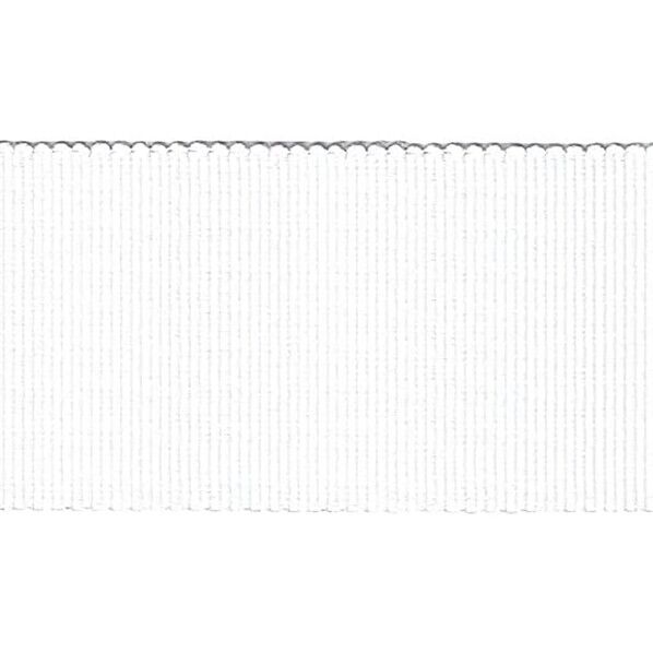 SHINDO SHINDO レーヨンペタシャムリボン グログランテープ 長さ15000×幅38×高さ1mm ホワイト SIC100-38-1 1巻