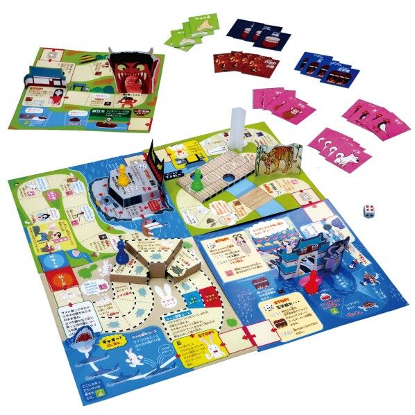 立体昔ばなし冒険すごろく