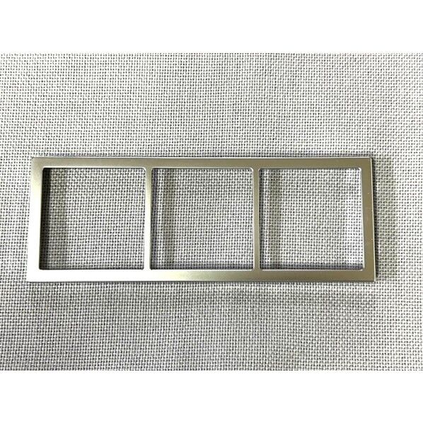 フレームトリプル/クロームマット