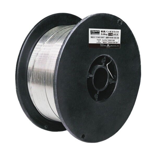 トラスコ(TRUSCO) 軟鋼ノンガスワイヤ0.8Φ0.8KG NNW-08-08 1点...