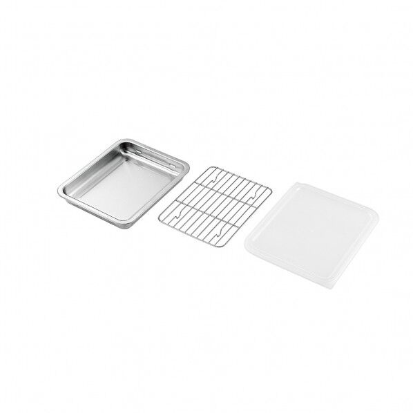 ステンレスハﾞット(フタ･アミ付)