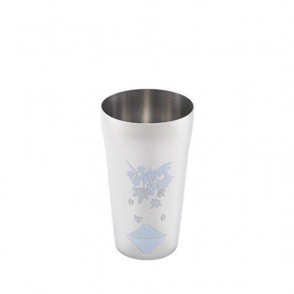 感温ステンレスタンブラー420ml 紅葉