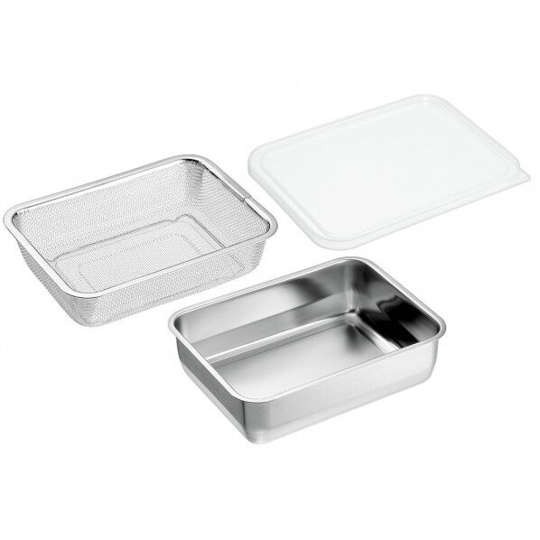 バット1/2&ザル・蓋付