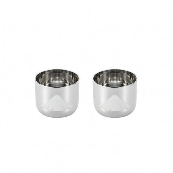 感温ぐい呑み 富士 2P