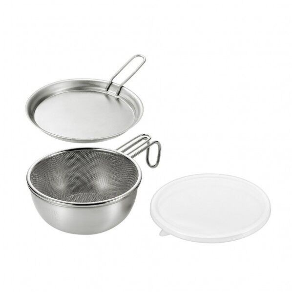 シェラカップ・ボウル15cmザル・トレー・蓋