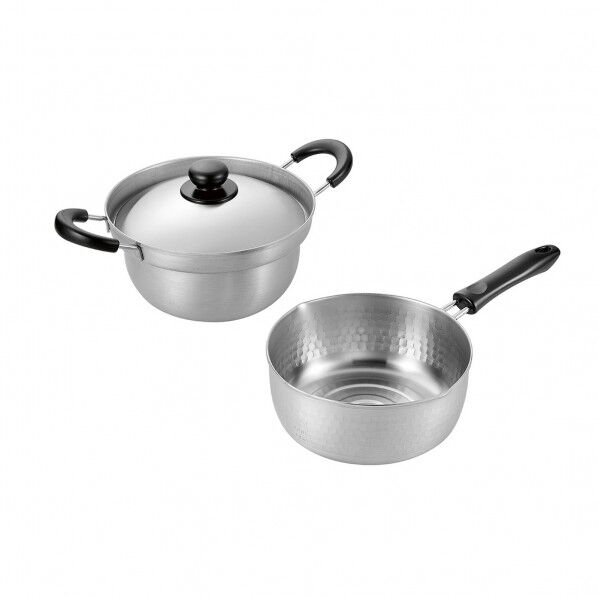 ステン両手鍋20cmゆきひら鍋20cm