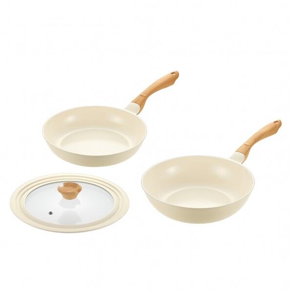 フライハﾟン26cm炒鍋28cm 兼用蓋付