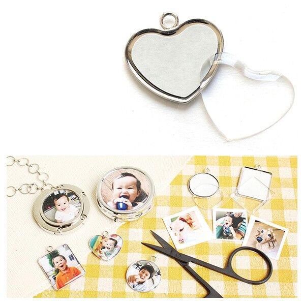 日本紐釦貿易 ポッティングシール ペンダント ハート