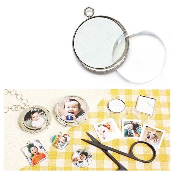 日本紐釦貿易 ポッティングシール ペンダント 丸